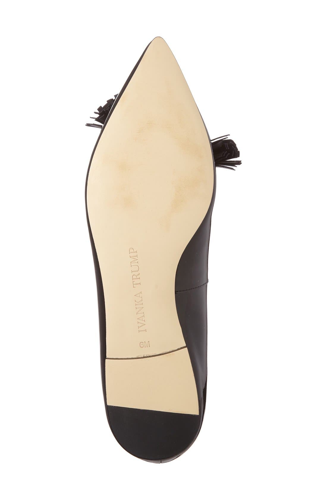 Ivanka Trump 'Lama' Pointy Toe Loafer, Alternate, color, 