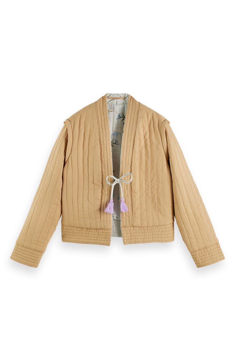 Scotch & Soda Reversible Quilted Cotton Jacket, Main, color, 