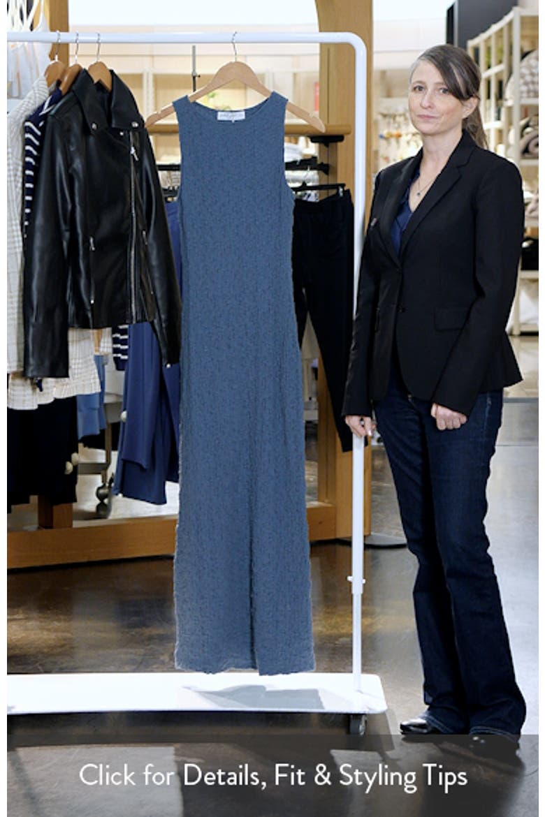 Clark Texture Sleeveless Maxi Dress video