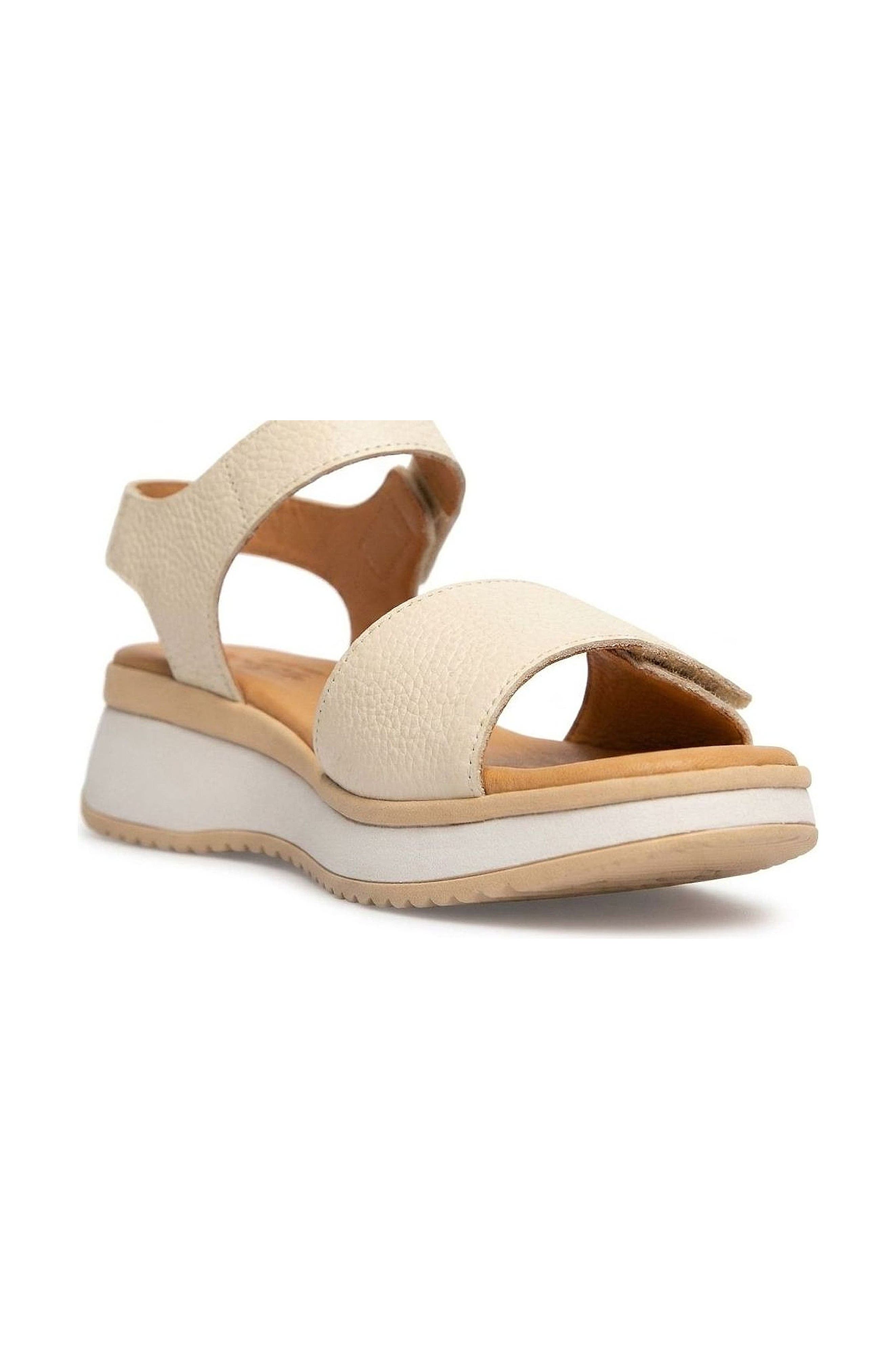 Napoli Flat Sandal, Alternate, color, Ivory