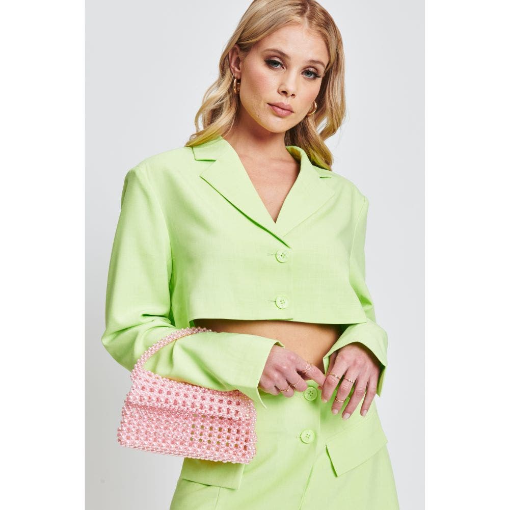 MODA LUXE Darcy Evening Bag, Alternate, color, Pink