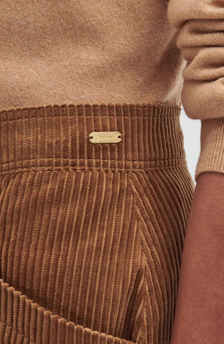 Barbour Samara Cotton Corduroy Midi Skirt, Alternate, color,