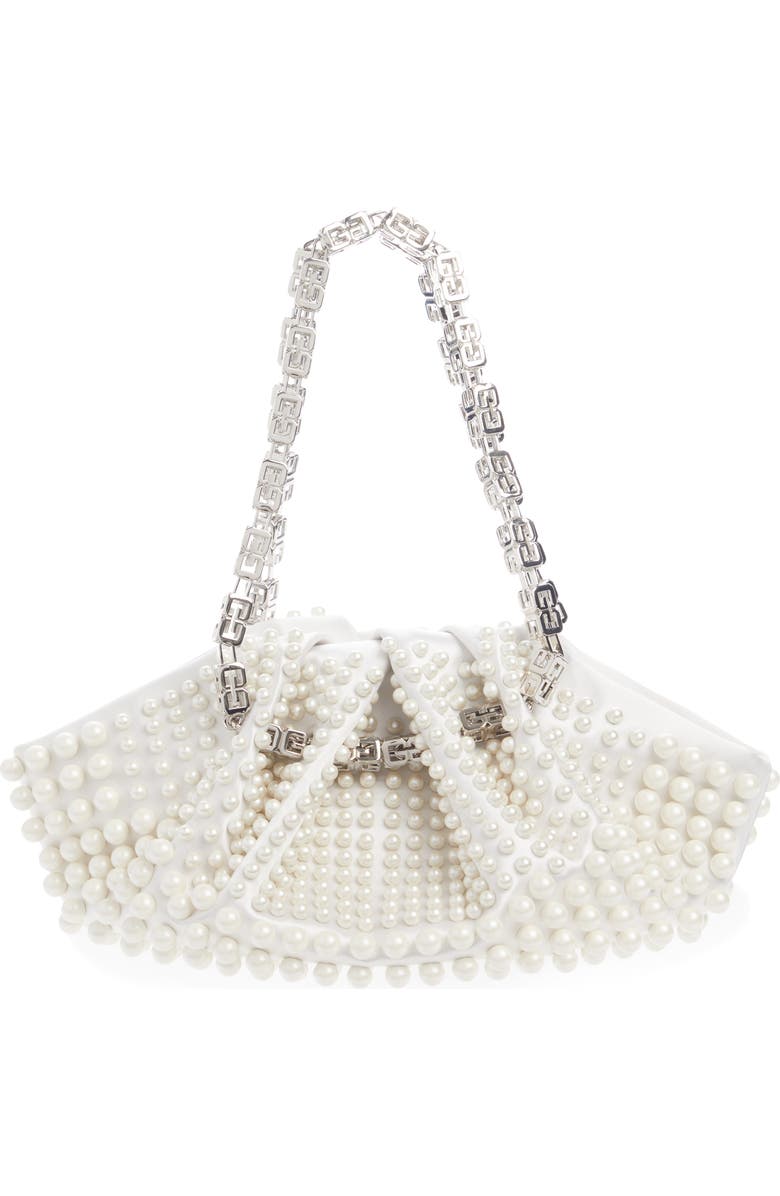 Givenchy Mini Kenny Imitation Pearl Top Handle Bag, Alternate, color,