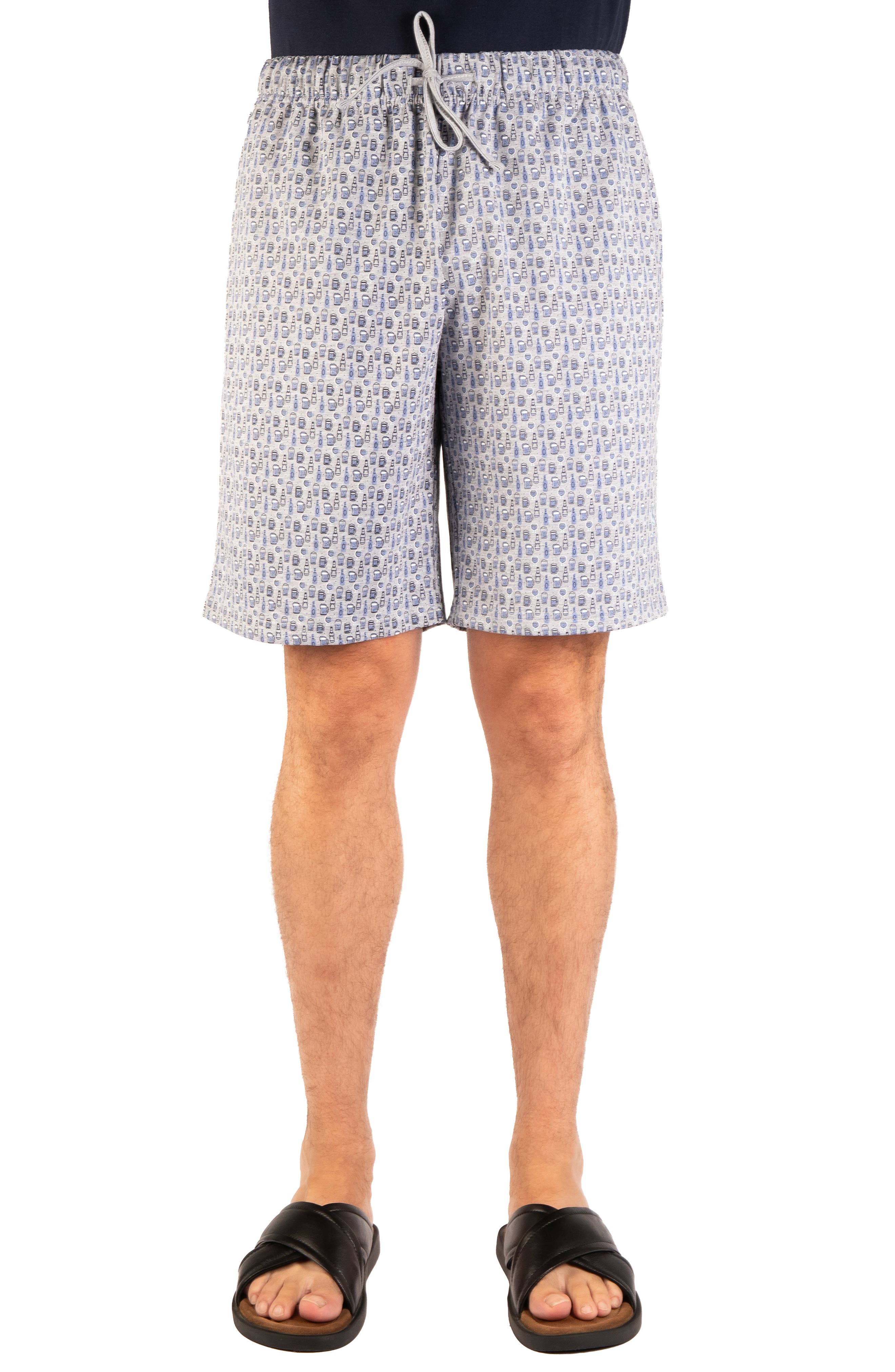 Bottoms Up Printed French Terry Shorts