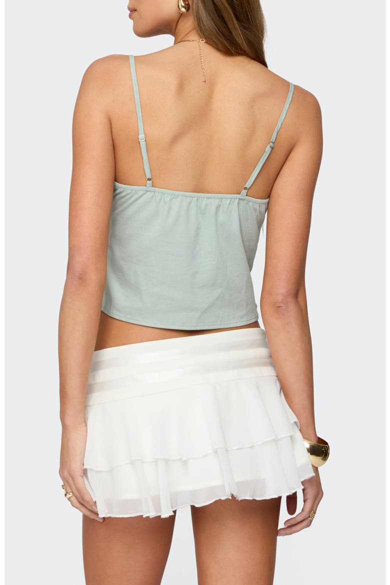 Sequin Beaded Camisole, Alternate, color, SAGE