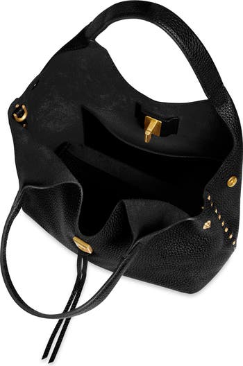 Darren Studded Leather Carrysome Bag