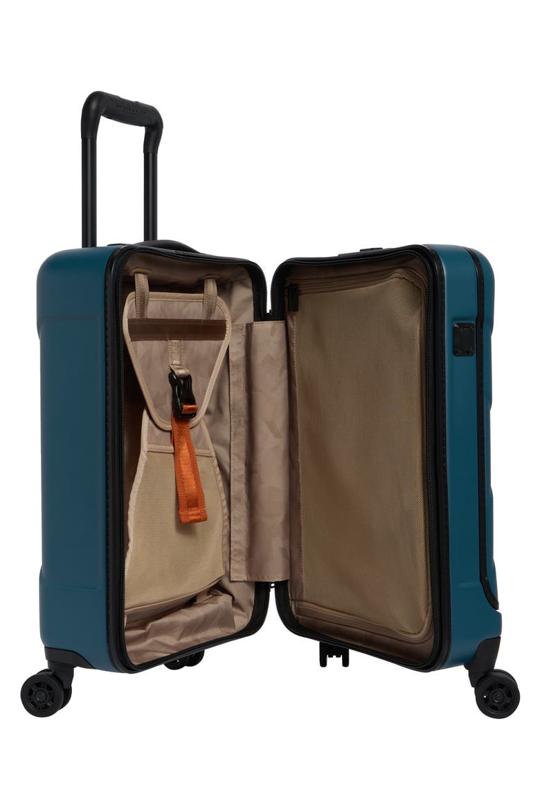 Torq 21-Inch Front Pocket Hardside Carry-On Suitcase, Alternate, color, OCEAN BLUE