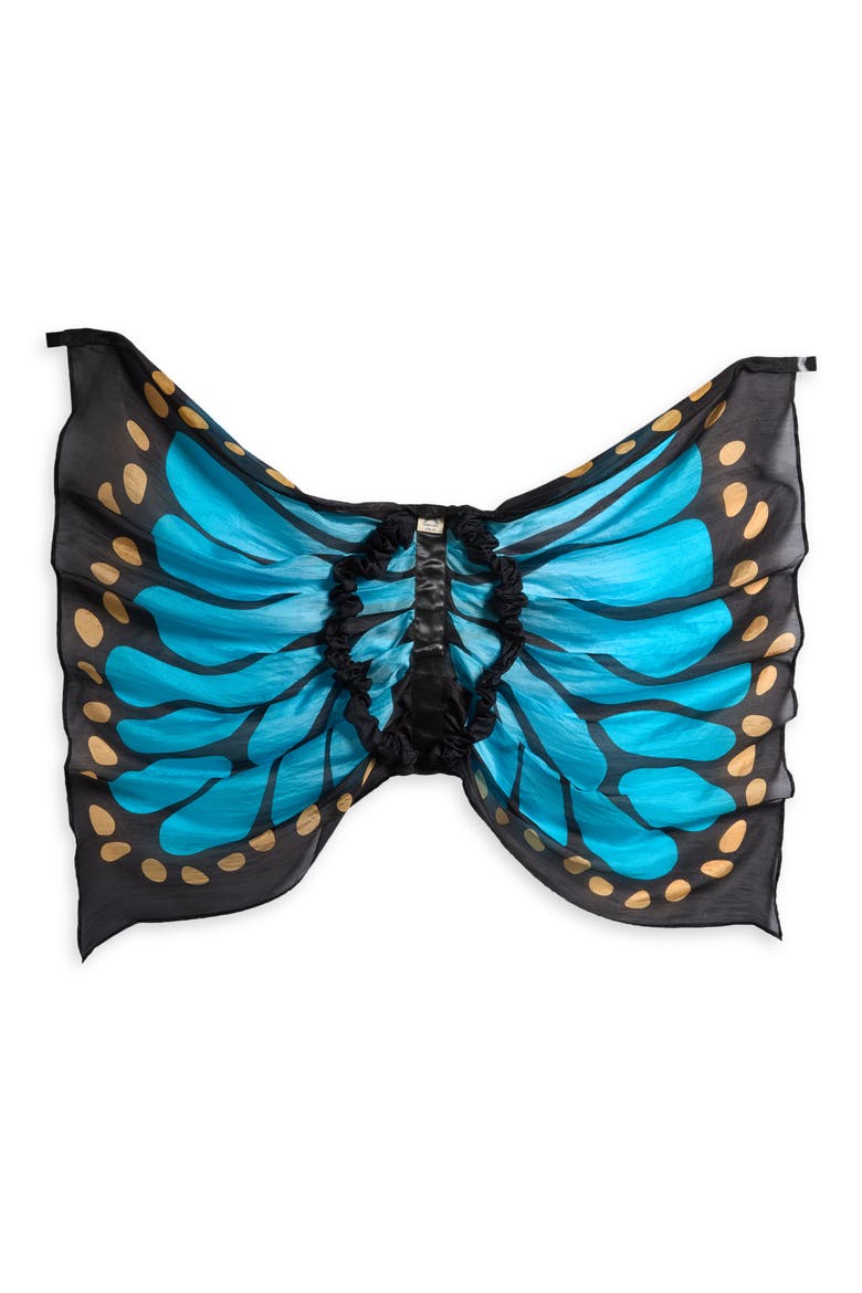 Kids' Butterfly Silk Fairy Wings, Alternate, color, BLUEBELL