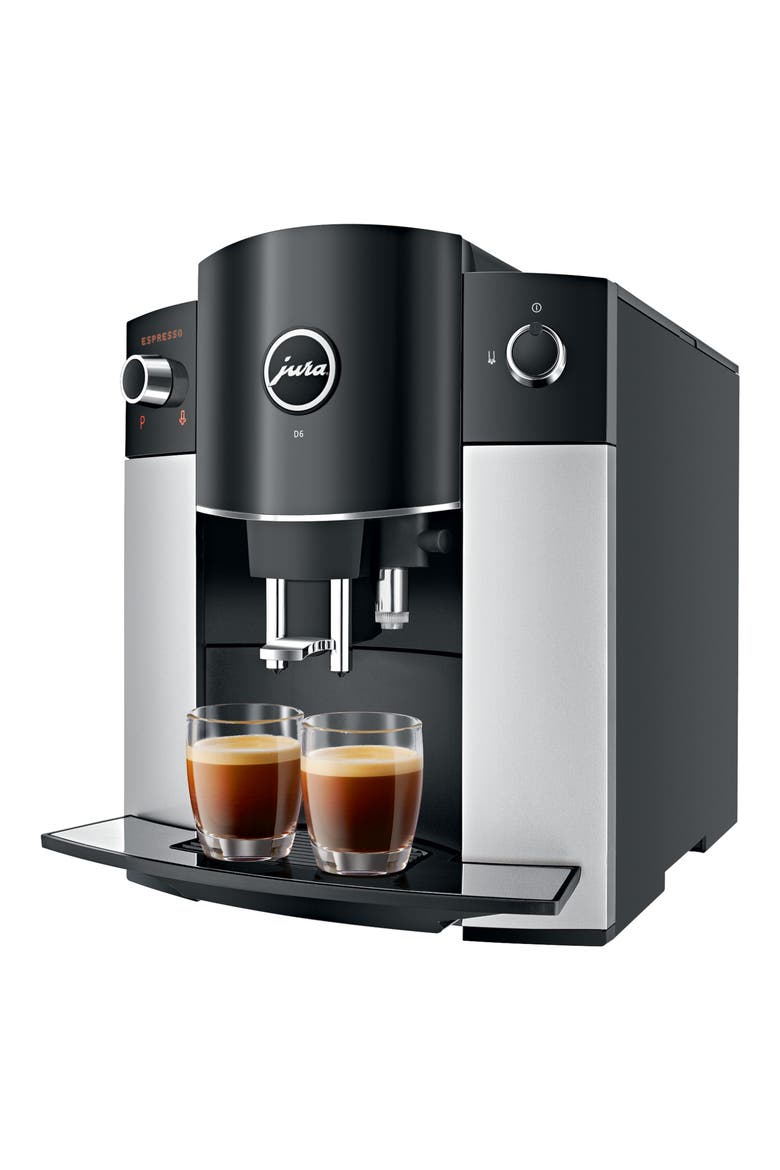 D6 Automatic Coffee Machine, Alternate, color, PLATINUM