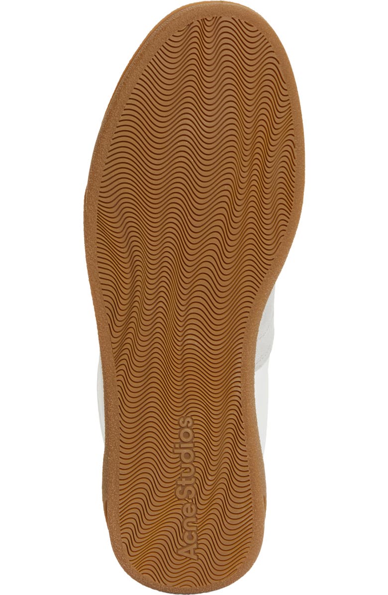 Acne Studios Low Top Sneaker, Alternate, color, White/Brown