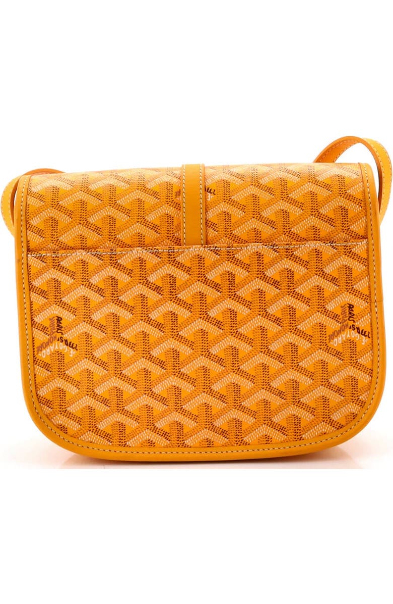 Pre-Owned Goyard Belvedere II Messenger Bag Coated Canvas PM, Alternate, color, Yellow