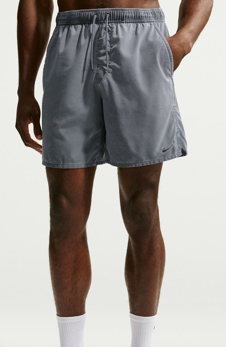 Nike Dri-FIT Unlimited 2-in-1 Versatile Shorts, Alternate, color, Smoke Grey