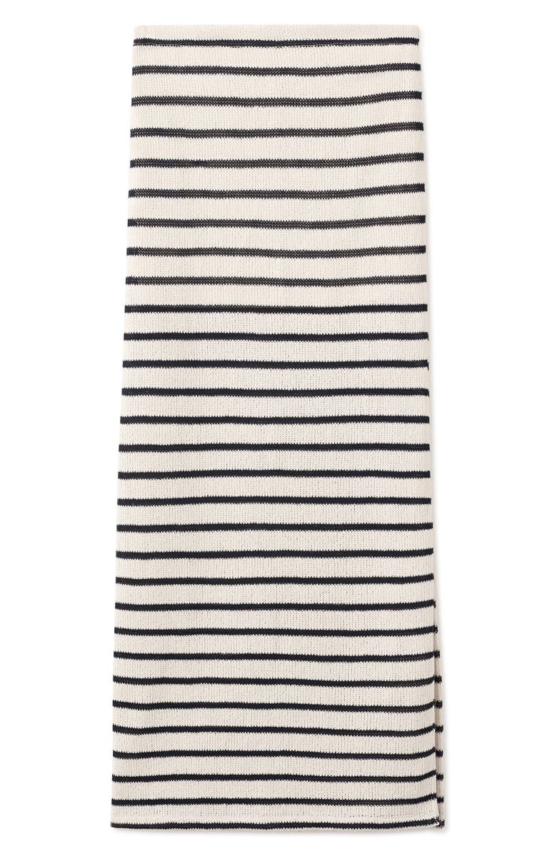 MANGO TEEN Striped Maxi Skirt, Alternate, color,