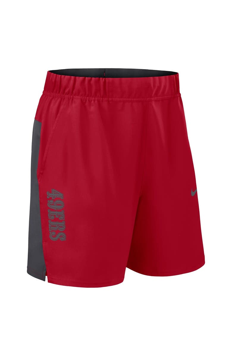 Nike Men's Nike Scarlet San Francisco 49ers Woven Victory Performance Shorts, Alternate, color, Scarlet