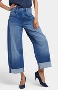 NYDJ Renee Baggy Wide Leg Jeans