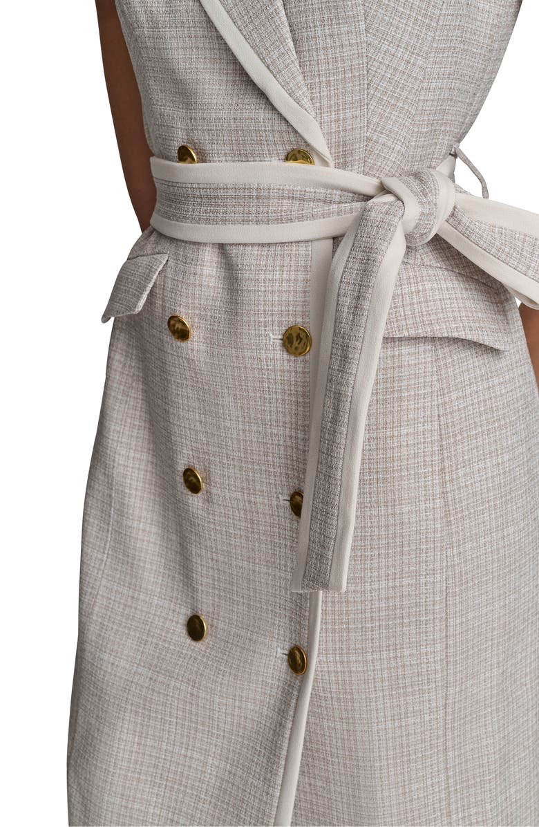 Donna Karan New York Mélange Tweed Dress, Alternate, color, 