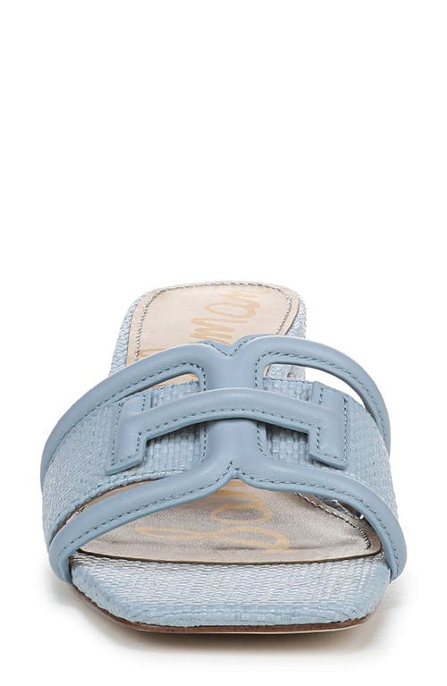 Sam Edelman Waylon Slide Sandal In Blue Breeze