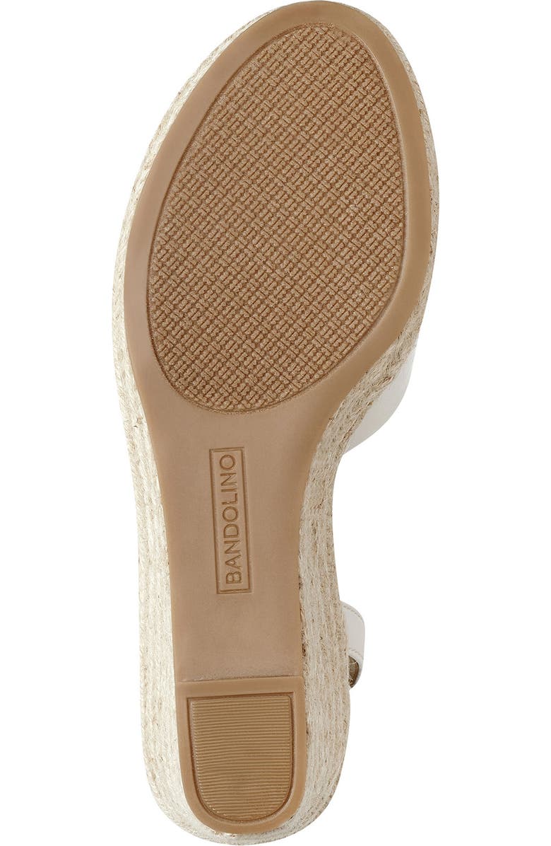Bandolino Kaira Ankle Strap Espadrille Wedge Sandal, Alternate, color,