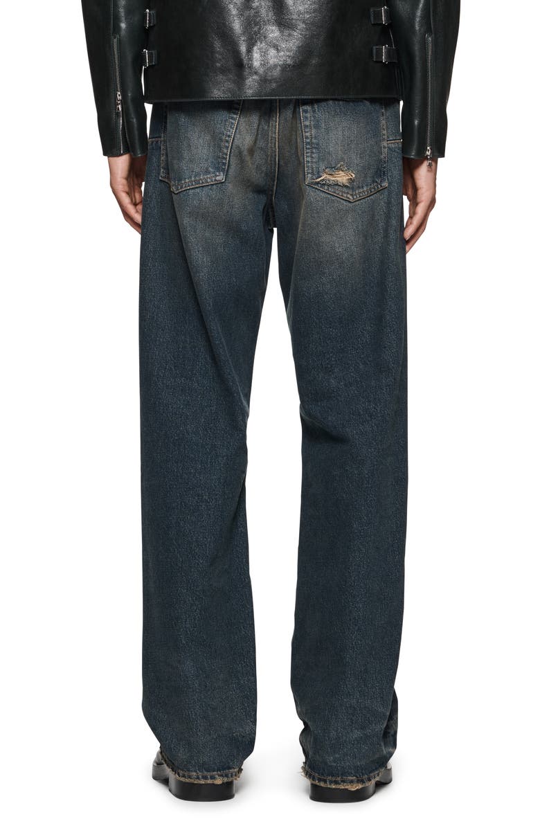 PURPLE BRAND P018 Wide Leg Jeans, Alternate, color, Muted Blue Indigo