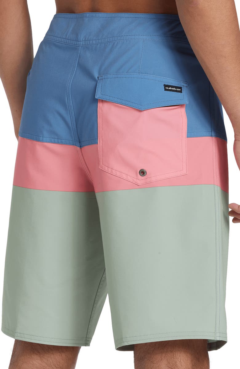 Quiksilver Surfsilk Panel 20 Board Shorts, Alternate, color, Strawberry Print 4