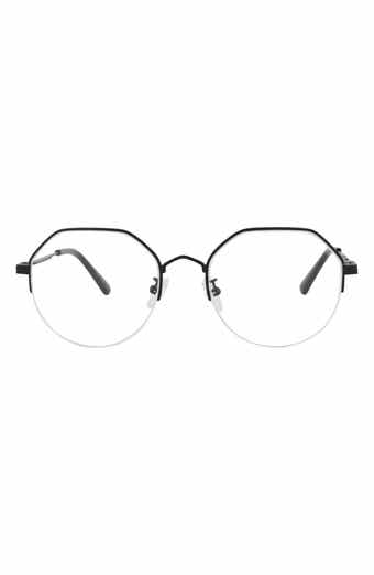 McQueen 53mm Round Optical Glasses