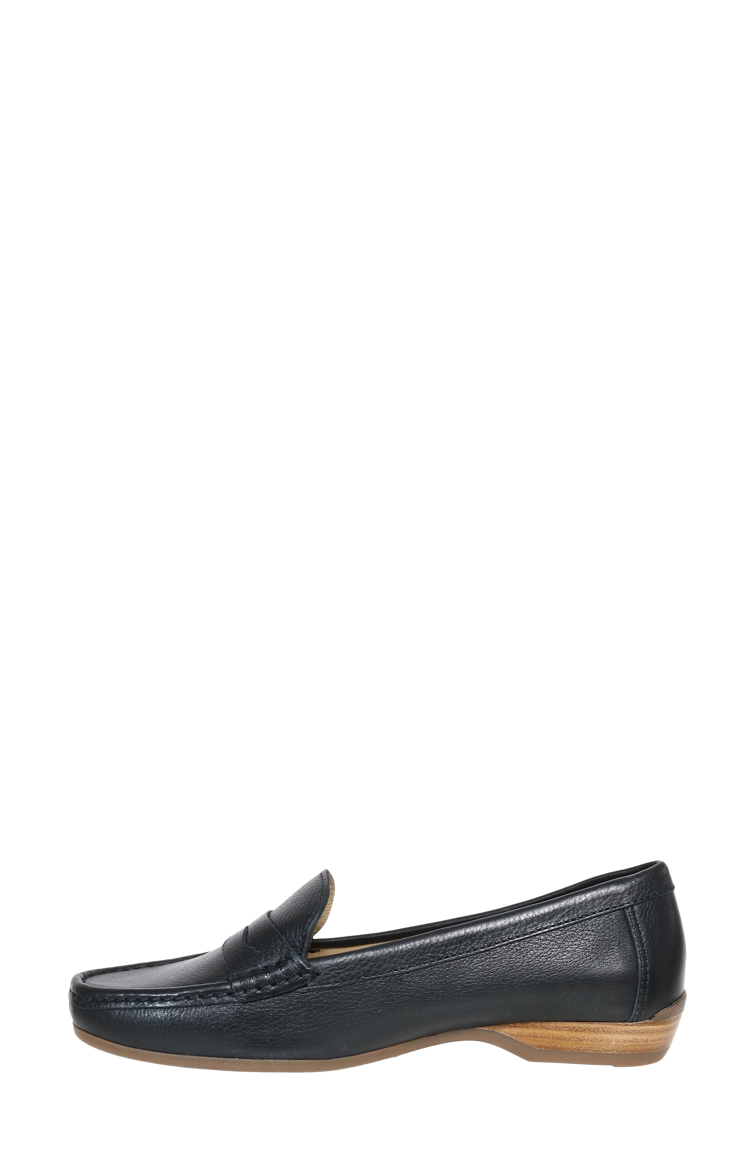David Tate Freetime Penny Loafer, Alternate, color, Black