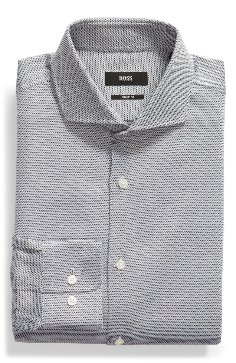 BOSS Mark Sharp Fit Dress Shirt, Alternate, color,