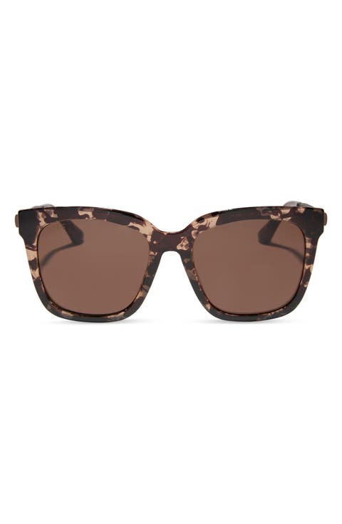 54mm Hailey Square Sunglasses