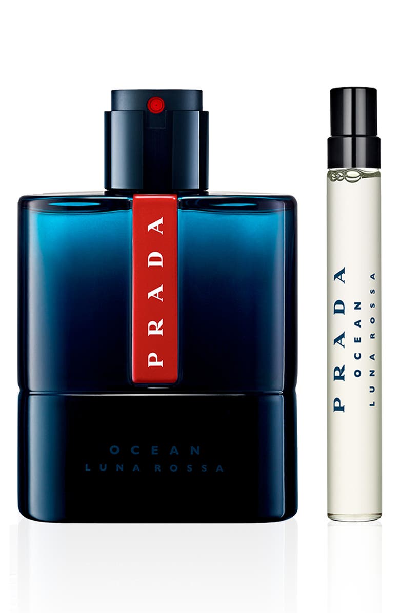 Prada Luna Rossa Ocean Eau de Toilette Set USD $125 Value, Main, color, 