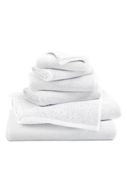 Cotton 6-Piece Textured Towel Set