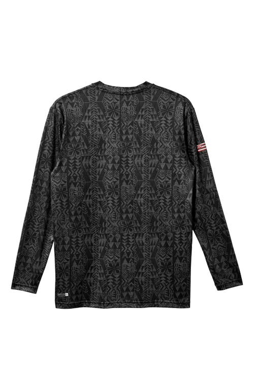 Quiksilver Hi Surf Long Sleeve Rashguard In Black