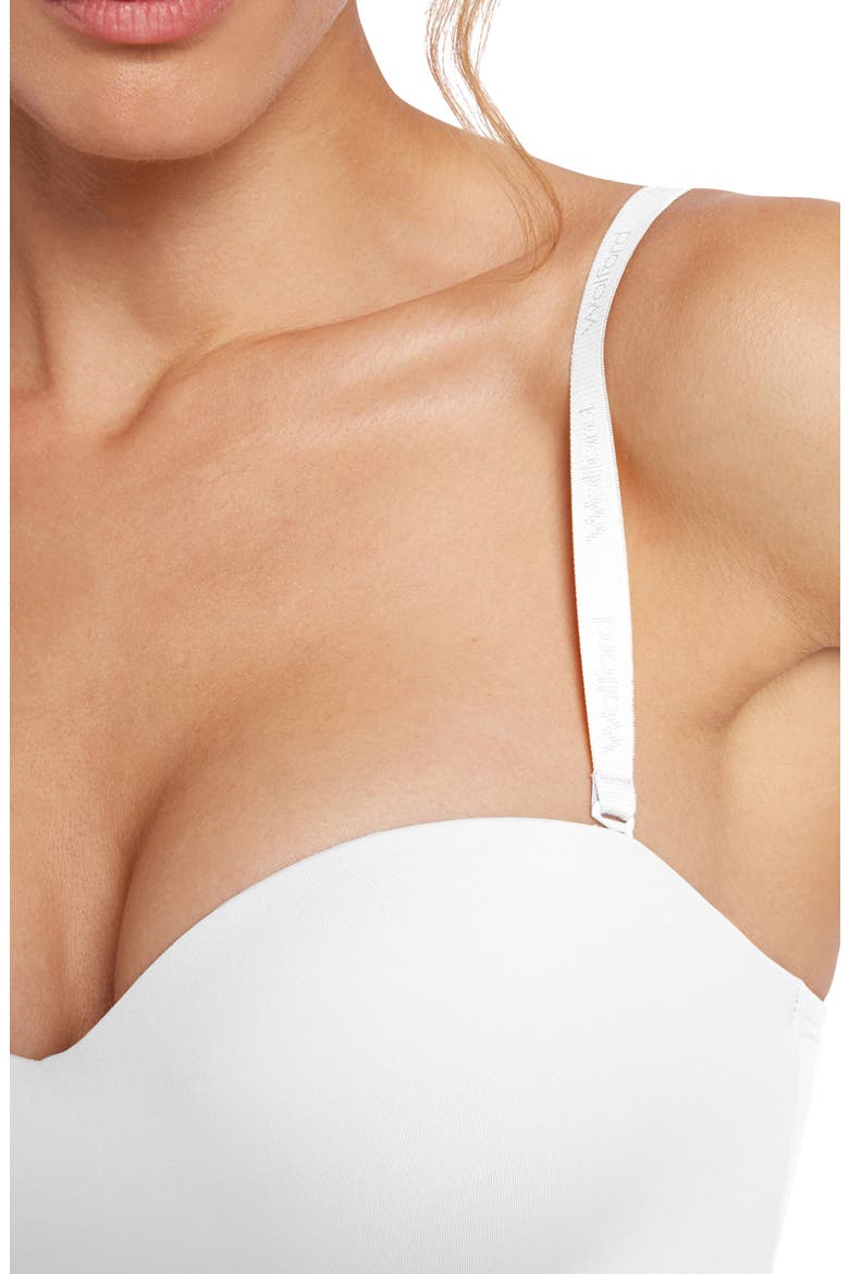 Mat De Luxe Shaping Thong Bodysuit, Alternate, color, WHITE