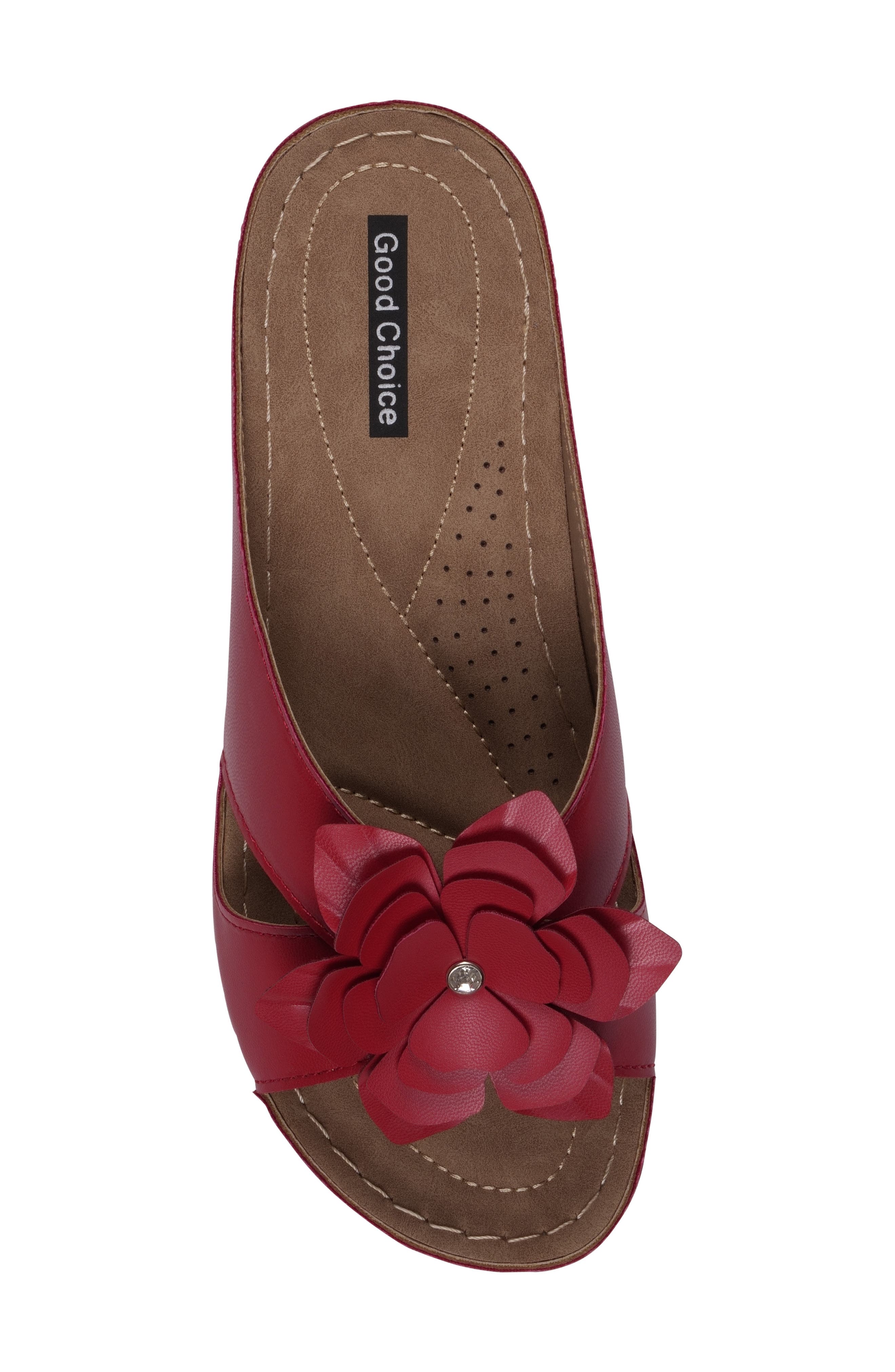 GC SHOES Joy Flower Sandal, Alternate, color, Coral