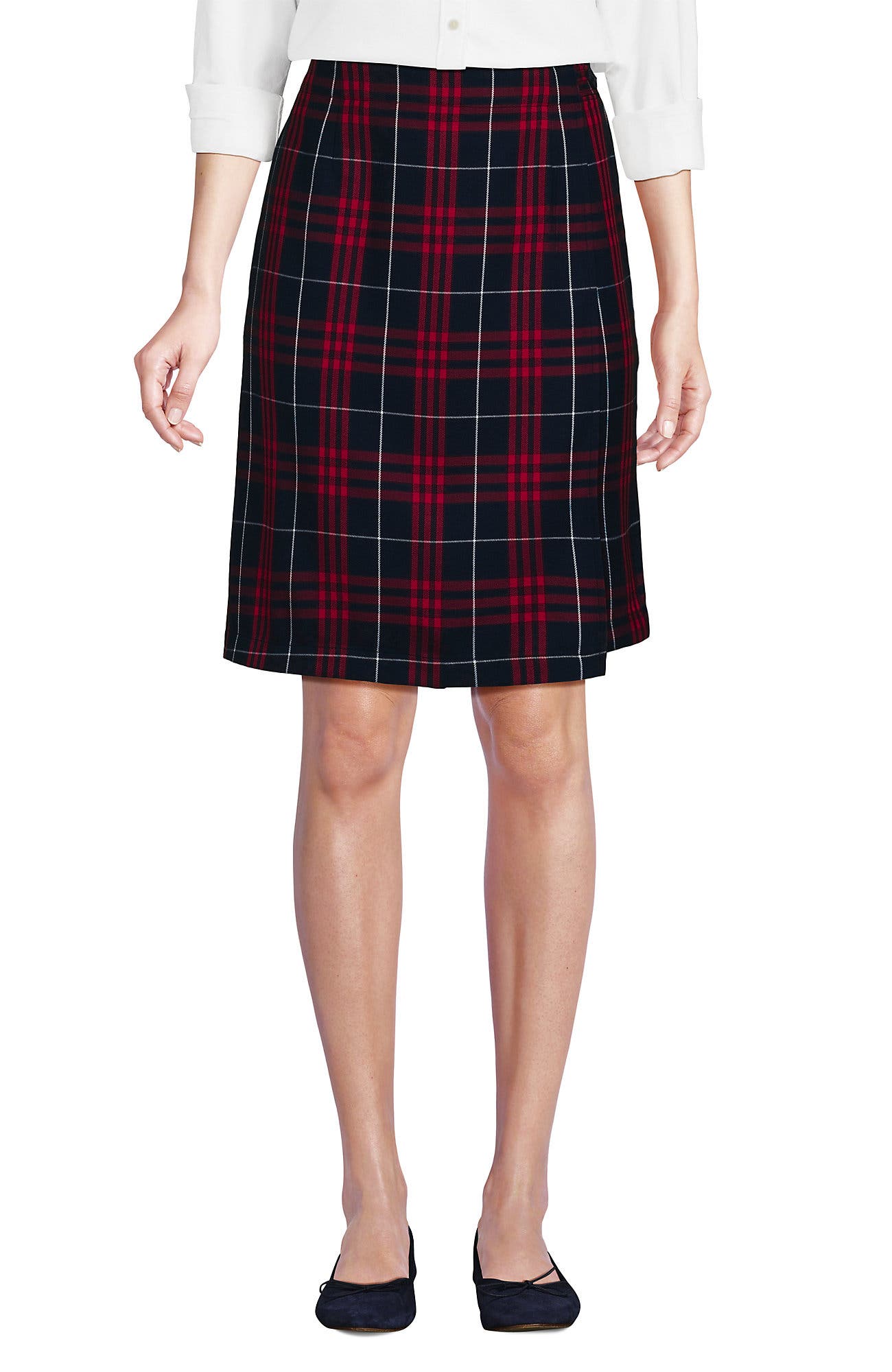 selected Classic Navy Large Plaid