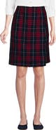 Lands' End School Uniform  Plaid  A Line Tab Skort Top of Knee