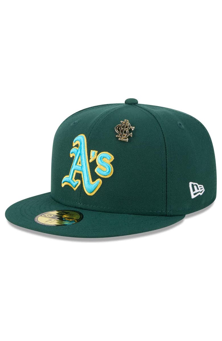 New Era Men's New Era Green Athletics 2025 Big League Chew 59FIFTY Fitted Hat, Alternate, color, Green