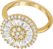 Bearfruit Jewelry 14k Gold Plated Elise Ring Dainty Crystal Sparkle Trendy