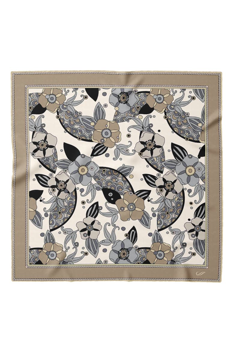Lombardi - Hand Rolled Silk Neckerchief for Men, Main, color, Sand