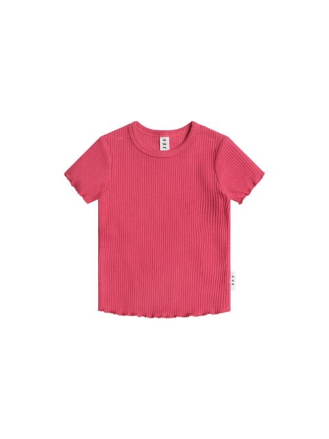 Cherry Rib Tee (Toddler, Little Kid, Big Kid)