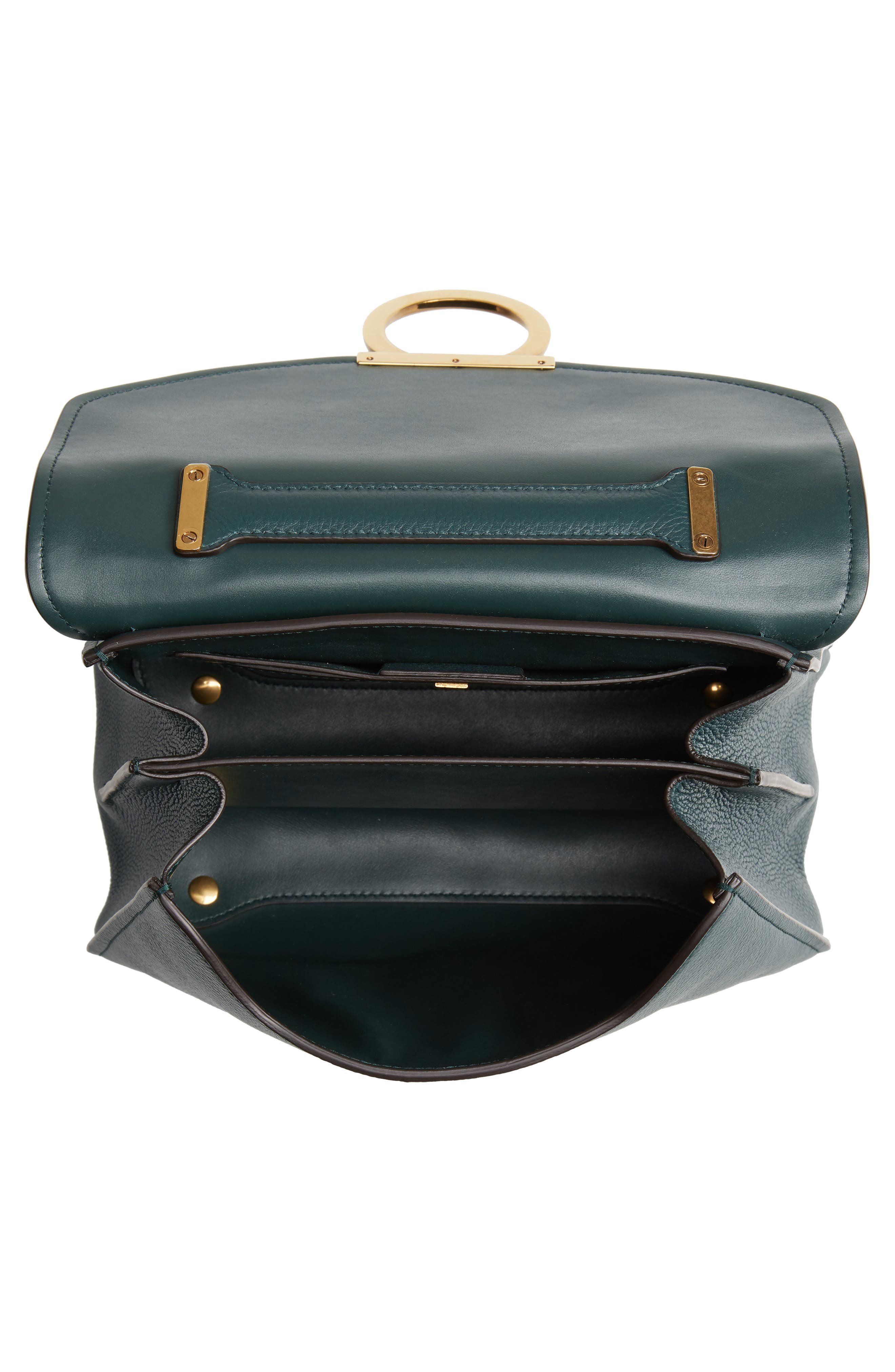 FERRAGAMO Salvatore Ferragamo Small Margot Leather Top Handle Bag, Alternate, color, 