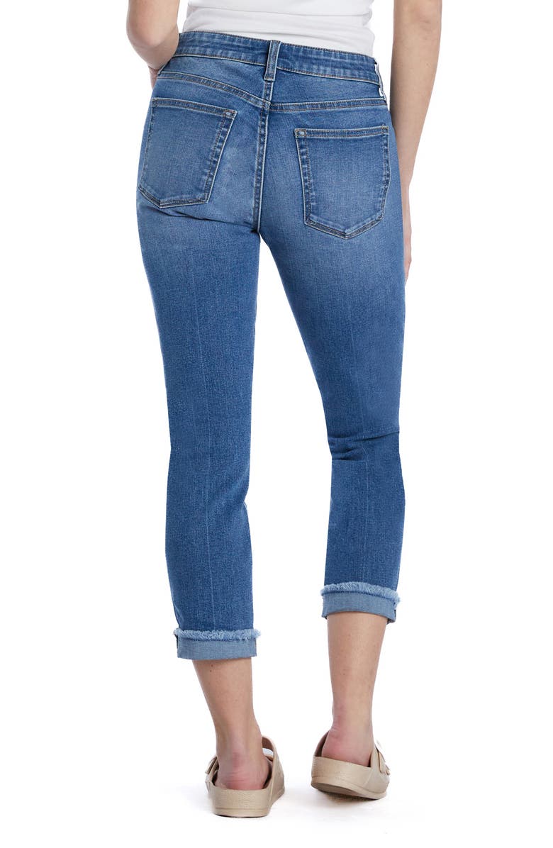 HINT OF BLU Brilliant High Waist Ankle Skinny Jeans, Alternate, color,