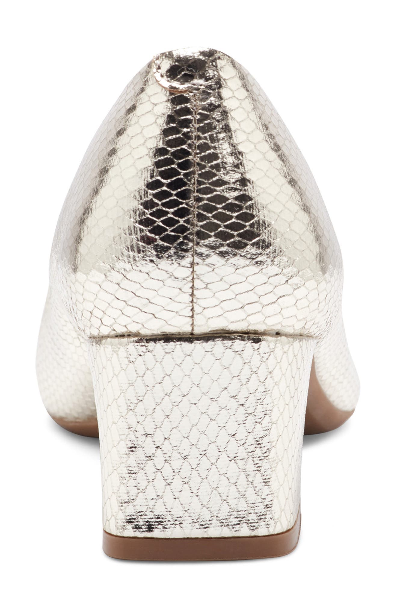 Nicole Almond Toe Pump - Wide Width Available, Alternate, color, GOLD