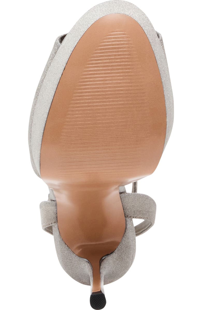 Steve Madden Jezzica Ankle Strap Platform Sandal, Alternate, color, Pewter