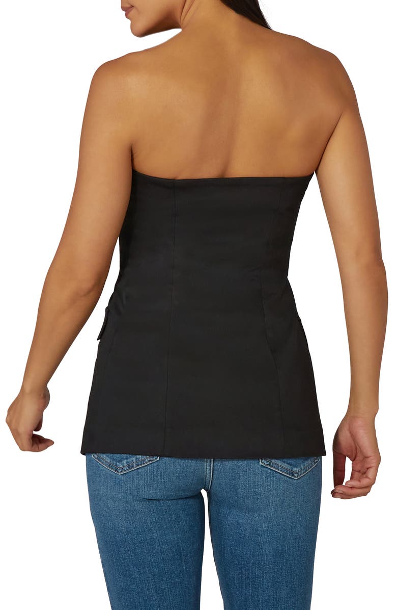 Favorite Daughter The Phoebe Strapless Bustier Top, Alternate, color, 
