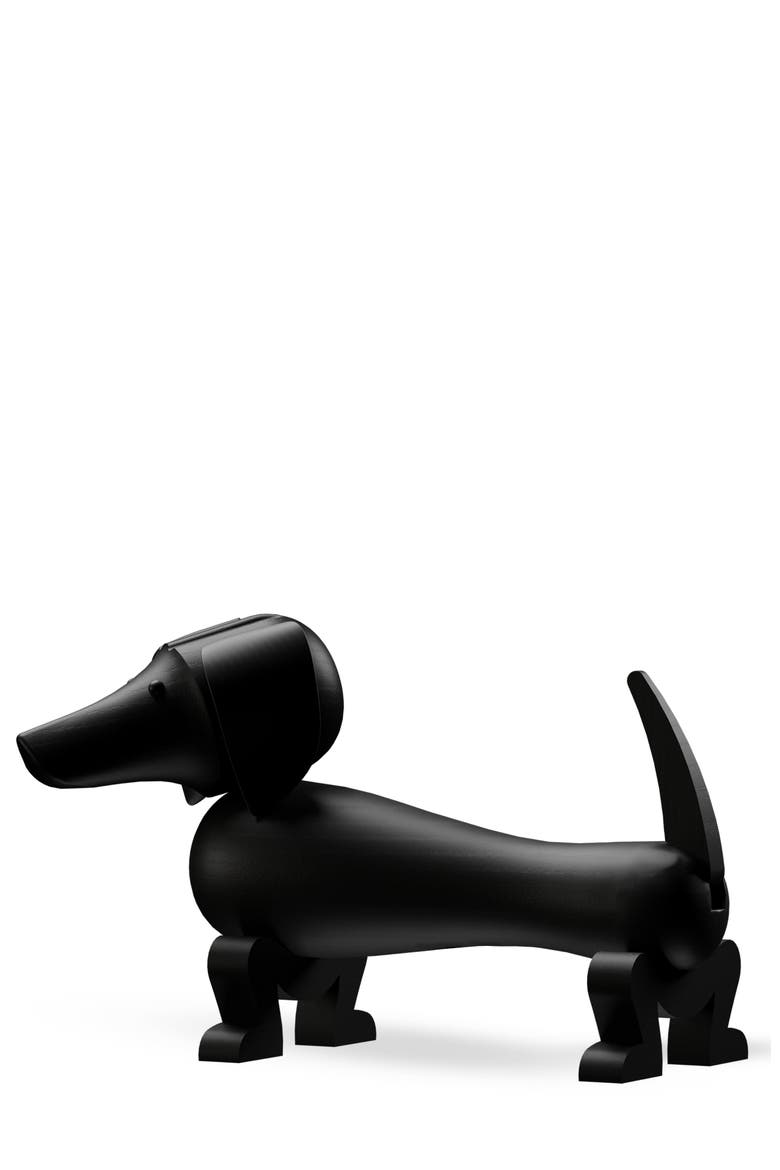 Kay Bojesen Dog Medium, Alternate, color, Dark stained oak