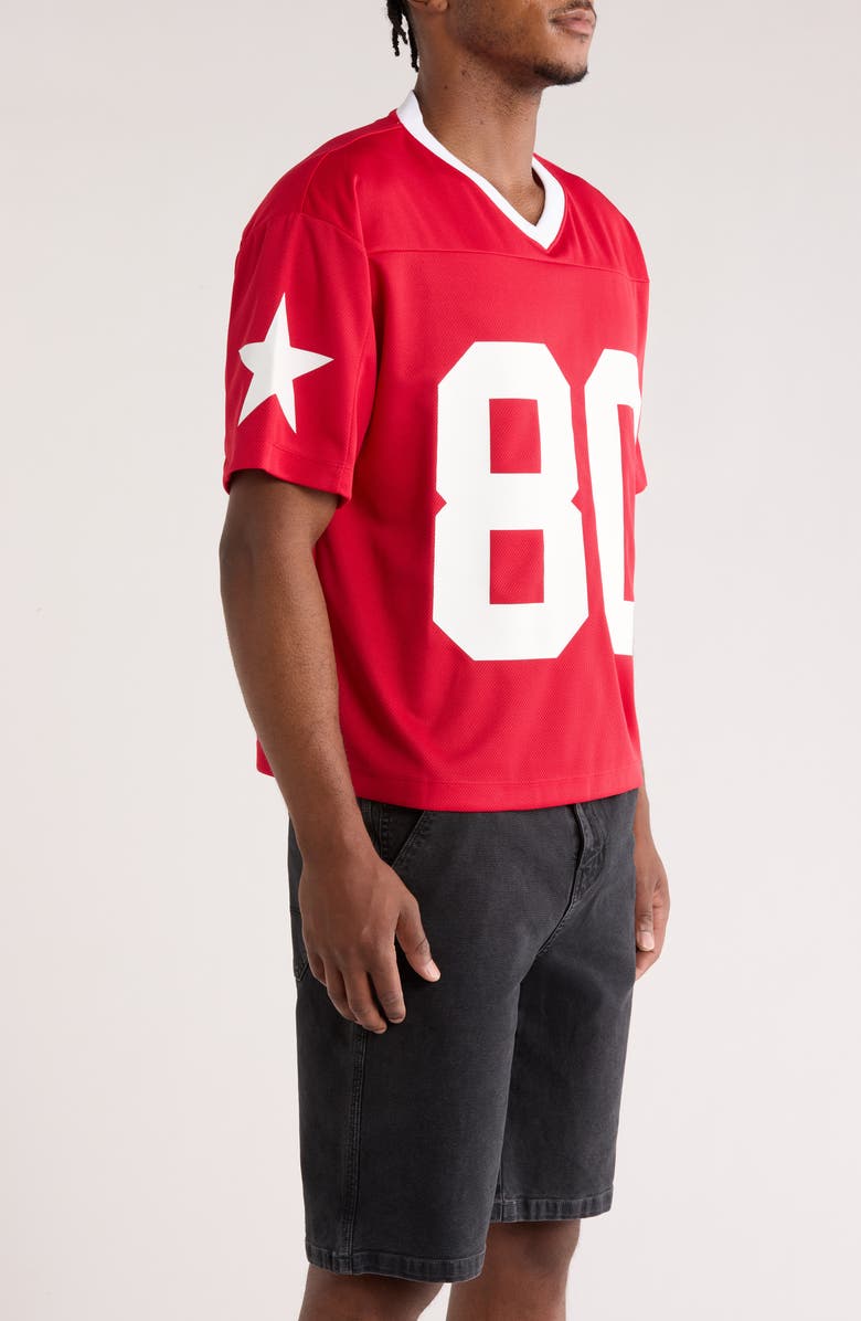 PacSun All American Jersey T-Shirt, Alternate, color, Red