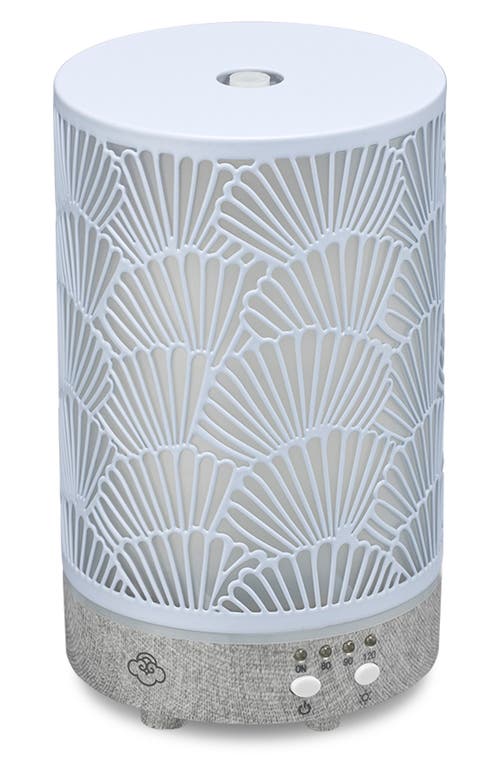 Serene House Shell Metal Ultrasonic Aroma Diffuser In Gray