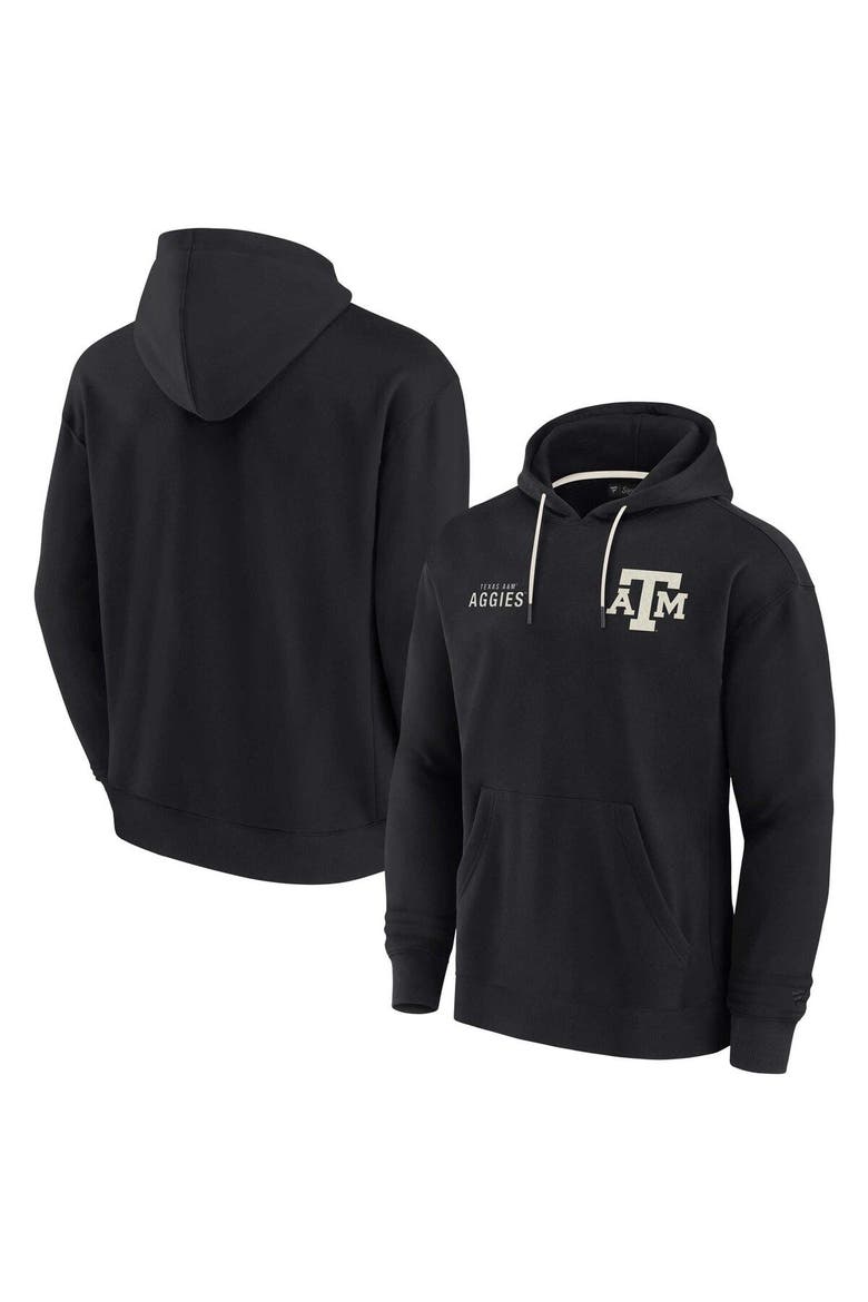 Unisex Fanatics Signature Black Texas A&M Aggies Elements Super Soft Fleece Pullover Hoodie, Main, color, Black