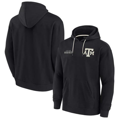 Unisex Fanatics Signature Black Texas A&M Aggies Elements Super Soft Fleece Pullover Hoodie