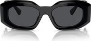 Versace 53mm Rectangular Sunglasses